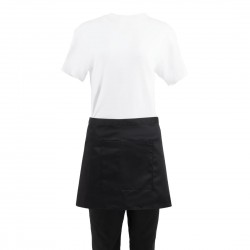 Whites tailleschort zwart – heupschort van katoen en gerecycled polyester