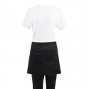 Whites tailleschort zwart – heupschort van katoen en gerecycled polyester