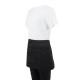 Whites tailleschort zwart – heupschort van katoen en gerecycled polyester