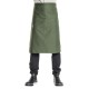 Chaud Devant Nordic Forest halterschort - maat W90 x L65 cm - groen - unisex
