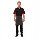Chef Works Dorset Sloof Donkergrijs - Katoenen Heupschort