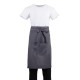 Whites standaard sloof grijs – katoen/polyester schort voor bedienend personeel