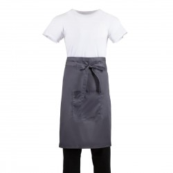 Whites standaard sloof grijs – katoen/polyester schort voor bedienend personeel