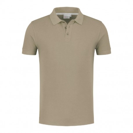 Santino Max Sahara poloshirt met borduring - Maat L