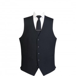 Herengilet 5 knopen zwart – maat XS – polyester serveerkleding