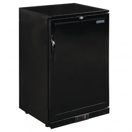 Polar G-serie 900mm Barkoeling met Enkele Deur - 138L Zwart