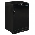 Polar G-serie 900mm Barkoeling met Enkele Deur - 138L Zwart