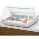 Polar G-serie vis koelvitrine 175L – witte display koelkast