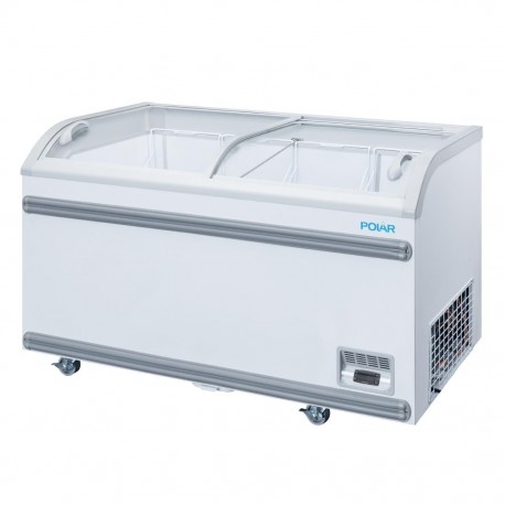 Polar G-serie Supermarkt Display Vriezer 500L - Witte Display Vrieskist