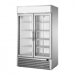 True Display Vriezer GDM-43F-HC-TSL01 – RVS & Aluminium