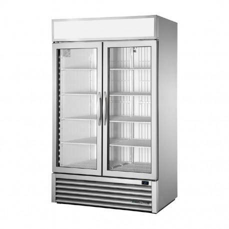 True Display Vriezer GDM-43F-HC-TSL01 – RVS & Aluminium