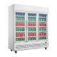 Polar G-serie driedeurs displaykoeling 1300L – wit