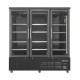 Polar G-Series driedeurs multideck vriezer 1156L – zwarte display koeling van staal