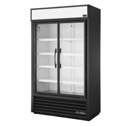 True Dubbeldeurs Display Koelkast TVM-48SL-HC-VM01 – 525L Zwart