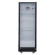 Nisbets Essentials vrijstaande displaykoeling zwart 346L