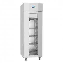 Polar U-serie energiezuinige eendeurs display koelkast RVS 700L