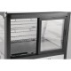 Polar G-serie energiezuinige aanrecht display koelkast zwart 120L