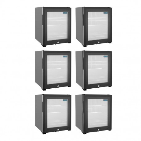 Polar G-serie Displaykoeling 29L – Zwarte Onderbouw Minibar van Staal