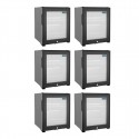 Polar G-serie Displaykoeling 29L – Zwarte Onderbouw Minibar van Staal