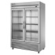 True Dubbeldeurs Display Koelkast T-49G-FGD01 – RVS & Aluminium, 914L