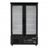 Polar G-serie multideck koelkast met dubbele deuren – zwart, 744L