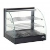 Nisbets Essentials Verwarmde Voedsel Display Merchandiser 82L – Zwart