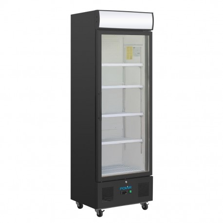 Polar G-serie rechtopstaande display koeling 368L zwart