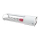 Polar G-serie energiezuinige tapas display koelkast – RVS & glas, wit