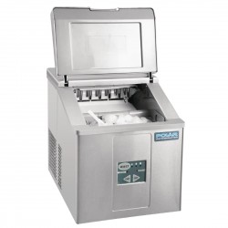 Polar C-Series tafelblad ijsblokjesmachine RVS 15kg output – Zilver