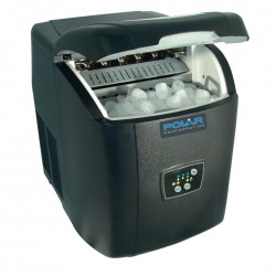 Polar C-serie Eco Aanrecht IJsblokjesmachine 11kg - Zwart