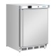 Polar C-serie lage koelkast RVS 150L – onderbouw koelkast zilver
