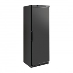 Nisbets Essentials vrijstaande koeling 400L – zwarte koelkast met digitaal display
