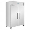 Polar G-Series Geforceerde Lucht Dubbele Deur Koelkast 1200L | RVS Koelkast Zilver