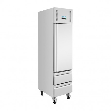 Polar G-serie GN-koelkast, slank model met 1 deur en 2 laden