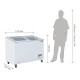 Polar G-serie Display Vrieskist 270L - Wit