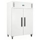 Polar G-serie Vrieskast Staand Dubbeldeurs Wit 1152L | Gelakt Staal