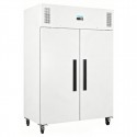 Polar G-serie Vrieskast Staand Dubbeldeurs Wit 1152L | Gelakt Staal