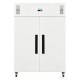 Polar G-serie Vrieskast Staand Dubbeldeurs Wit 1152L | Gelakt Staal