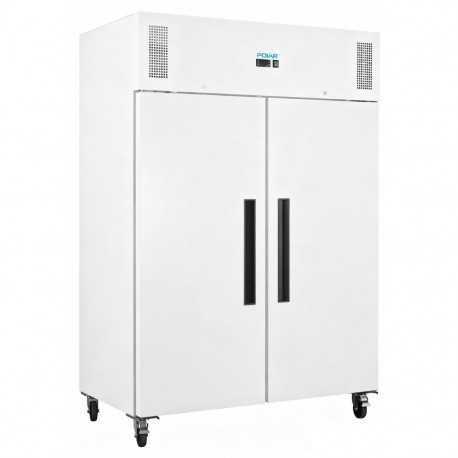 Polar G-serie staande koelkast met dubbele deur wit 1152L