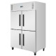 Polar G-serie RVS koelkast met dubbele staldeur - 1200L Gastronorm