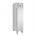 Polar G-serie Enkeldeurs slanke GN kastkoelkast RVS – 292L Zilver