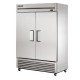 True T-49-Hc-Ld dubbeldeurs koelkast RVS 1388L | Koel- en vrieskasten