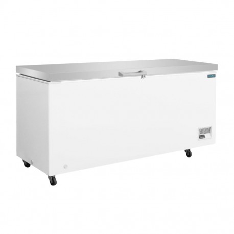 Polar G-Series vrieskist met deksel 581L – Wit, Gelakt Staal