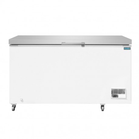 Polar G-serie RVS vrieskist met deksel 378L | Wit