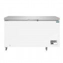 Polar G-serie RVS vrieskist met deksel 378L | Wit