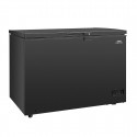 Nisbets Essentials vrieskist 282L zwart – 1116mm breed