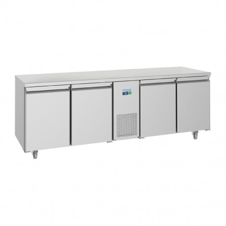 Polar U-serie energiezuinige 4-deurs vrieswerkbank 632L – RVS Werkbank