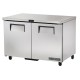 True Dubbeldeurs Koelwerkbank TUC-48-HC | RVS Onderbouwkoeling