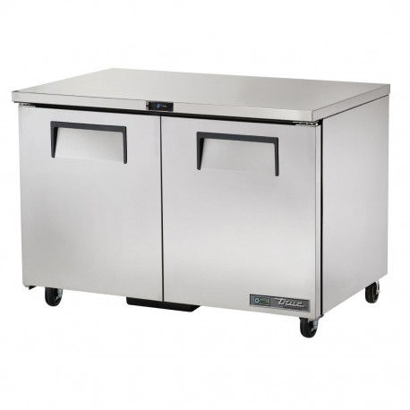 True Dubbeldeurs Koelwerkbank TUC-48-HC | RVS Onderbouwkoeling
