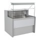 Zoin Tibet Serve Over Counter Grijs 1000mm – RVS Koeltoonbank